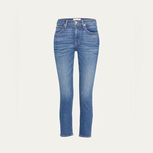 SLVRLAKE Lou Lou cropped mid-rise slim-leg jeans sz 26 NWT